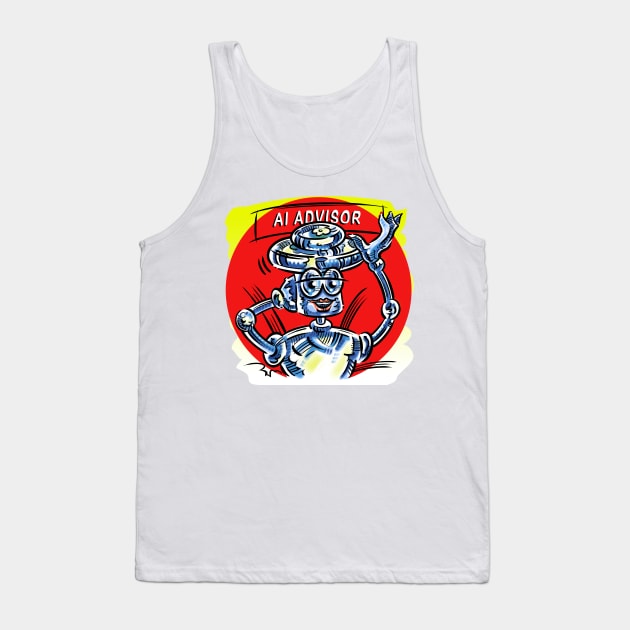 AI ADVISOR Tank Top by chipandchuck